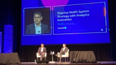 Optum Senior Vice President of Analytics Tushar Mehrotra and Boulder Community Health Chief Information Officer Michael Jefferies