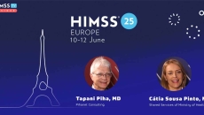 Cátia Sousa Pinto and Tapani Piha, HIMSS Digital Health Advisory Group for Europe_HIMSS25 Europe