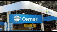 Cerner booth at conference