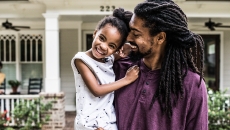 Father and daughter