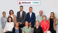 Representatives of Clinitouch and Salveo Healthcare