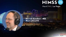 Dr. David Kaelber, MetroHealth_Las Vegas skyline Photo by halbergman_E+_Getty Images