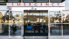 Emergency Room door