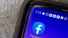 Facebook app on a smartphone