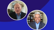 HIMSS CEO Hal Wolf and Google Cloud CEO Thomas Kurian