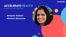 Patient advocate Swapna Kakani
