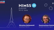 Miroslaw Malinowski and Konstantinos Katzis, MedSecurance_HIMSS25 Europe