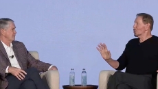 Dr. Bill Frist and Larry Ellison
