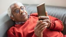 person with smartphone