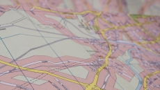 A road map section