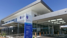Facade of the St Vincent's Private Hospital, Griffith in New South Wales
