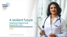 Cover of the Future Health Index 2021 India Report
