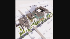 An artist's impression of the new Dunedin Hospital