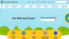 Our Mob and Cancer website