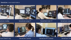 Various AI tools on the SenseTime SenseCare Smart Health Platform
