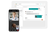 teamplay Images screenshot with provider video on phone
