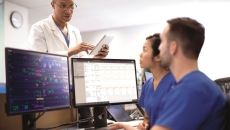 Medical professionals in a discussion.