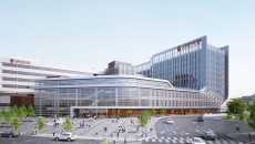 A photo of the 1,000-bed Korea University Anam Hospital