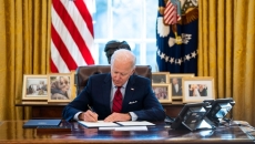 President Biden signing bills