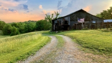 Barn in rural Columbia, Tennessee