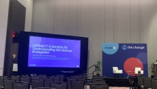 HIMSS21 presntation room