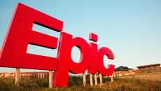Epic logo sign outside