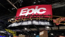 The Epic booth at HIMSS