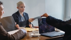 A meeting of business executives