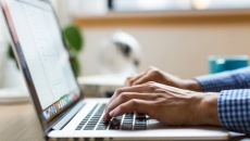 Hands on a keyboard