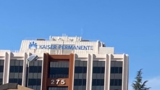 Kaiser Permanente sign on building