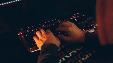 Hands on a keyboard