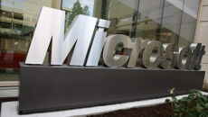 The Microsoft sign
