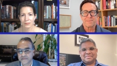 Panelists at the HIMSS Machine Learning and AI Forum