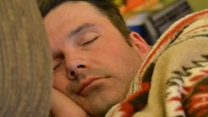 A person sleeping