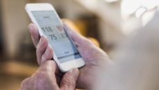 Blood pressure app on a mobile device