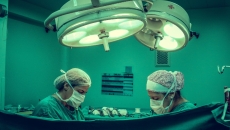 Two surgeons at work