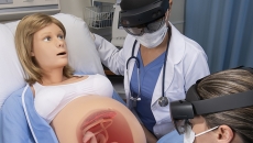 Victoria, the company's childbirth simulator
