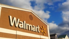 A Walmart sign