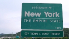 Welcome to New York sign