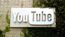 The YouTube sign