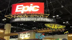 Epic booth at HIMSS