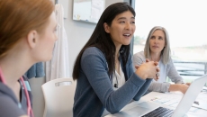 Doctors during a planning meeting