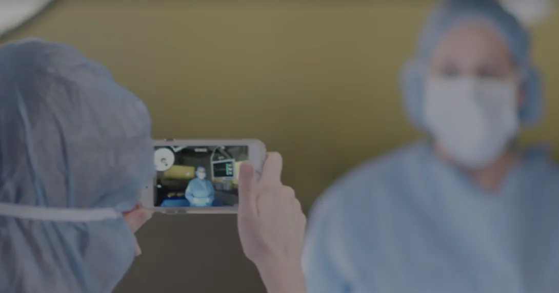 Vocera Ease mobile app surgeons