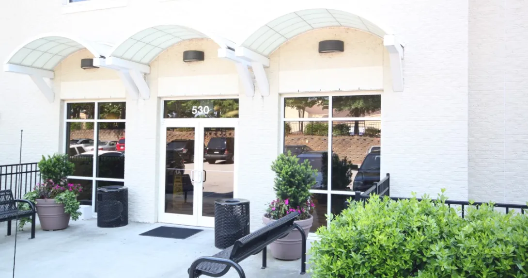 Exterior of medical office