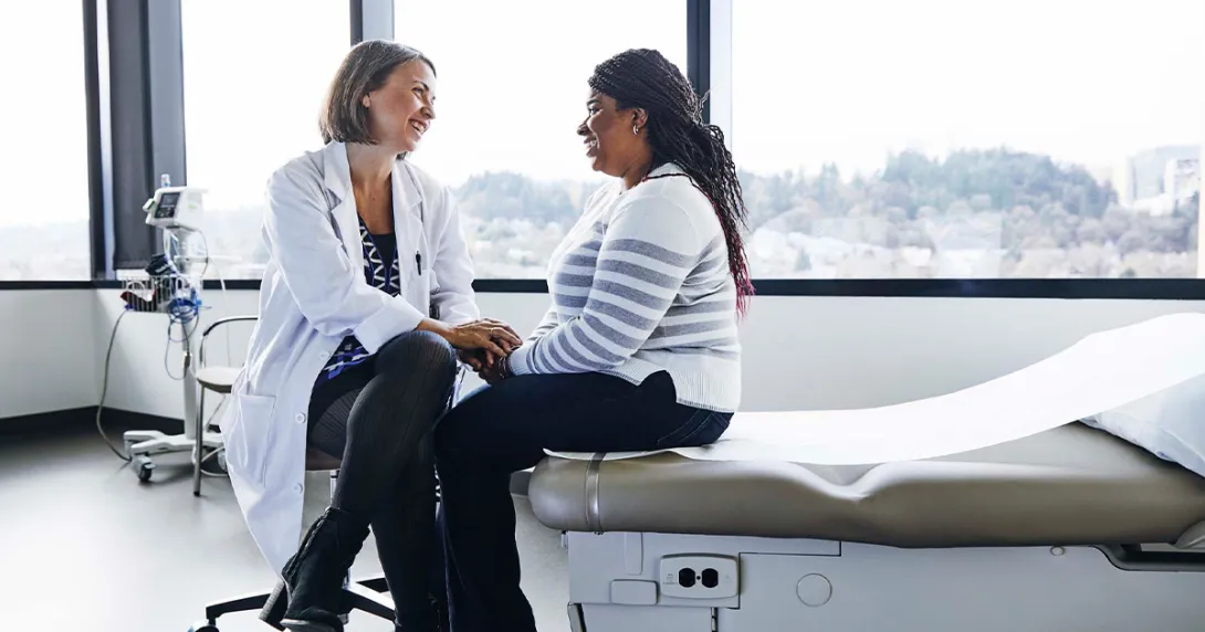 Doctor talking to patient Doctor talking to patient