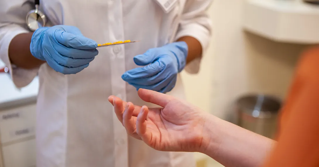 A medical visit