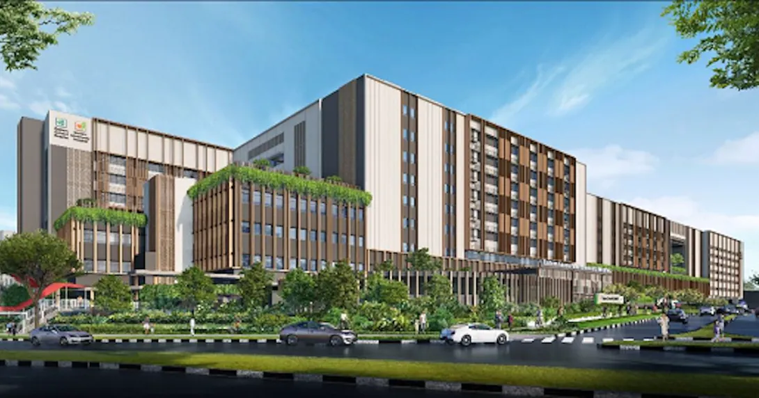 Artist’s impression of the new Eastern General Hospital Campus in Bedok North Artist’s impression of the new Eastern General Hospital Campus in Bedok North