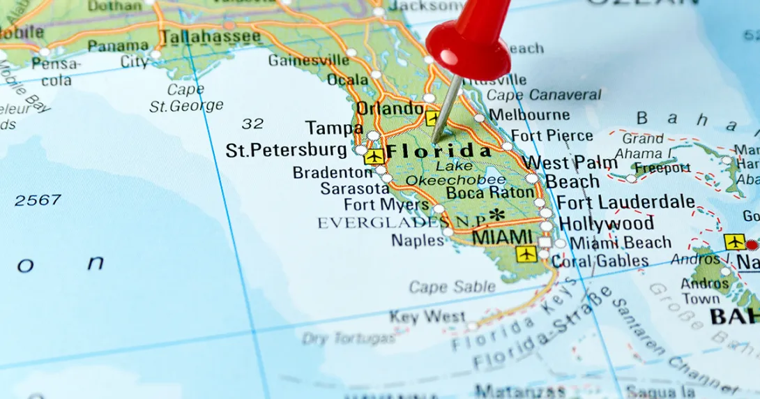 Map of Florida