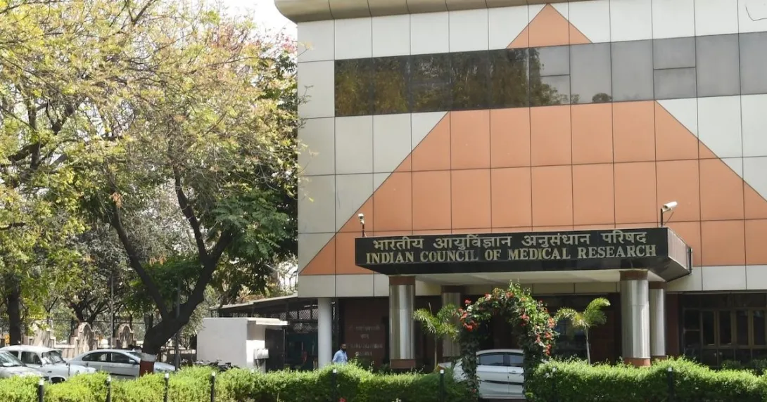 Headquarters of the Indian Council of Medical Research in New Delhi, India