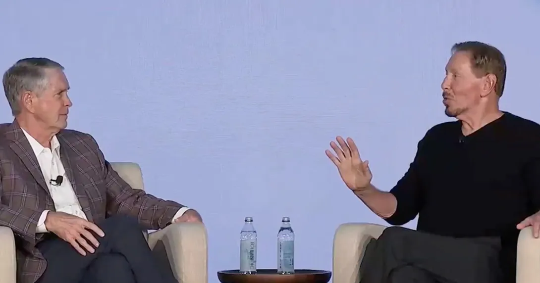 Dr. Bill Frist and Larry Ellison